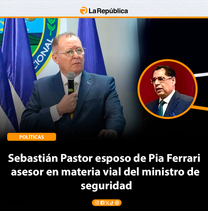 Sebastian Pastor esposo de pia Ferrari  asesor en materia vial del mibistro de seguridad - Cover Image